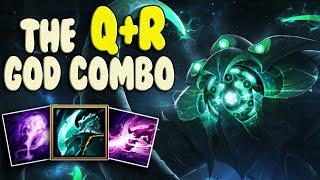 THE MOST BEAUTIFUL OUTPLAY COMBO, VEL'KOZ Q+R GOD COMBO | Azzapp Vel'Koz Highlights