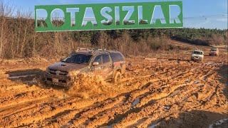 Çamuru özlemişiz. Şehirden kaçtık, dağlarda gazladık. ( Toyota - Suzuki - Daihatsu - Ford) OFF-ROAD