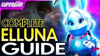 ELLUNA RANK 1 PEAK GUIDE! - HOW TO PLAY ELLUNA  + ABILITIES + GAMEPLAY || SUPERVIVE OPEN BETA