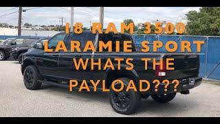 2018 RAM 3500 Laramie Sport MegaCab - DOES IT HAVE ENOUGH PAYLOAD FOR A FIFTH WHEEL?!?!?!?!?