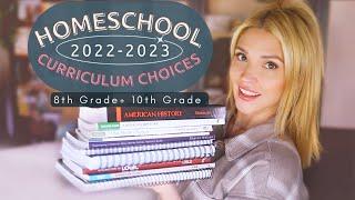  NEW Homeschool Curriculum Choices 2022-2023 // Middle + High School!