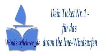 Dein Ticket Nr. 1 - für das down-the-line - Windsurfen