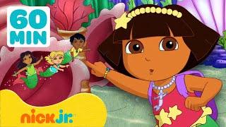 Dora l'Esploratrice | Maratona di sirene e magia! ‍️ | Compilation di 1 ora | Nick Jr. Italia