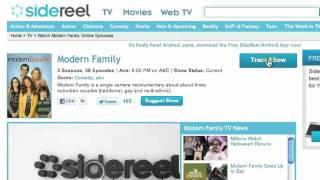 Why Sign Up for SideReel? Find, Track & Watch your Fav TV Shows Online - Never Miss an Episode!