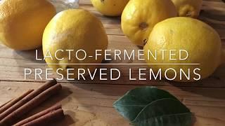 Carolyn's Favorite Preserved Lemon Recipe (SUPER EASY)