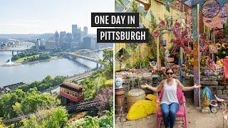 One Day in Pittsburgh, Pennsylvania! (Duquesne Incline, iconic FOOD, & Randyland)