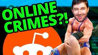 Reacting to Illegal Posts on Reddit