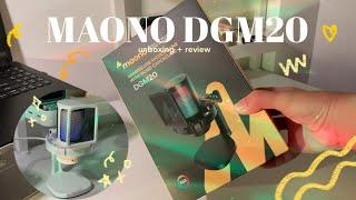 best budget microphone for gaming?! | Maono Gamerwave DGM20 unboxing + review ️