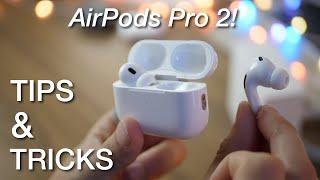 How to use AirPods Pro 2 + Tips/Tricks!