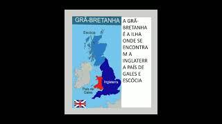 QUAL É A DIFERENÇA ENTRE INGLATERRA, GRÃ-BRETANHA E REINO UNIDO.