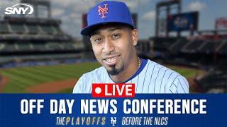 Edwin Diaz speaks on Friday ahead of Mets' NLCS appearance | SNY