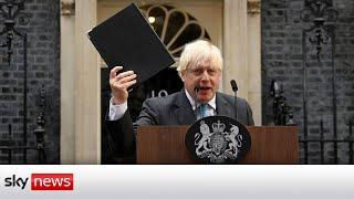 IN FULL: Boris Johnson delivers final speech as Prime Minister