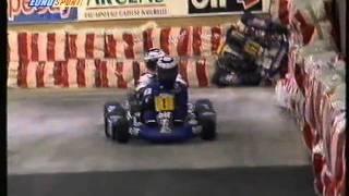 Go Kart racing: Schumacher and Prost (Paris-Bercy 1994)