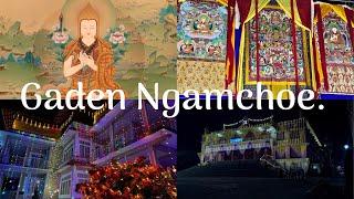 དགའ་ལྡན་ལྔ་མཆོད་སྐབས་ཀྱི་བརྙན་འཐུང་།(Gaden Ngamchoe at sera monastery)