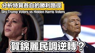 分析特朗普、賀錦麗各自的勝利路徑 何謂Shy Trump Voters 與 Hidden Harris Voters ｜張子君 英式早餐