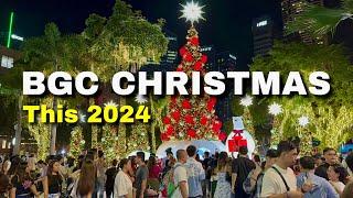 BGC at NIGHT - 2024 Christmas Lights & City Nights on a Crazy Busy Weekend! | BGC, Philippines