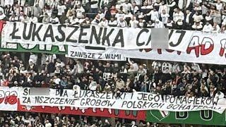 "ŁUKASZENKA! CO?!..." - kibice Legia Warszawa przed meczem z Dinamo Mińsk | 07.11.2024