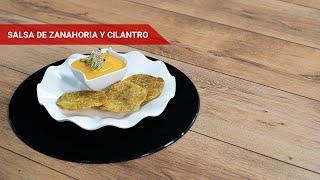 Salsa de zanahoria y cilantro, una receta deliciosa y práctica ideal para compartir. ¡Te encantará!