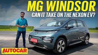 MG Windsor review - MG's third EV aims for the Tata Nexon EV | First Drive | Autocar India