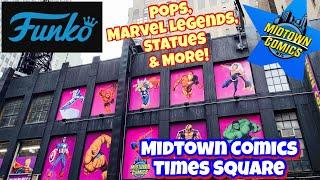 Midtown Comics Times Square Walkthrough | Pops, Figures & More