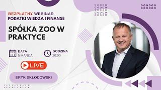 Spółka zoo w praktyce || Darmowy Webinar