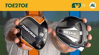 TAYLORMADE SIM vs CALLAWAY MAVRIK DRIVER - 2020 DRIVER BATTLE | #TOE2TOE