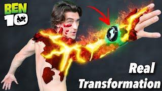 Real Omnitrix Turns Me Into a Superhero! (Ben 10)