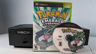 Pokemon Emerald on the OG Xbox