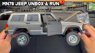 MN78 JEEP RC UnBoxing & First Run‍️