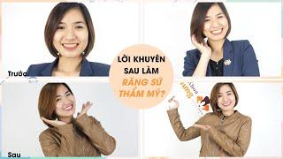 Lời khuyên sau khi bọc răng sứ thẩm mỹ (REVIEW) | Nha khoa Dr Hưng