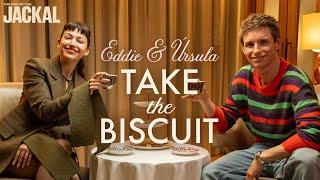 Eddie Redmayne Teaches Úrsula Corberó the Art of Eating a Jaffa Cake | The Day of the Jackal