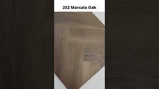 252 Marsala Oak Herringbone | Rigid Core Vinyl Plank Floor