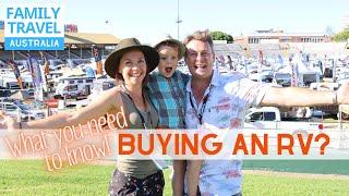 How to purchase an RV | Top Tips For Caravan Shows | Family Road Trip Travel Australia EP 62