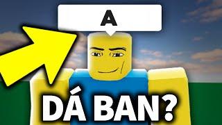 NÃO FALE ESSA LETRA no ROBLOX