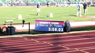 Women's 1500m FINALS: U.S. Olympic T & F Trials (Elle Purrier St. Pierre BREAKS MEET RECORD 3:58)!!!