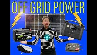 OFF GRID POWER FOR MY CAMPER VAN + NEW GADGET - EcoFlow River Pro