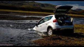 Tourists write-off uninsured rental BMW 4WD in river crossing gone horribly wrong in Iceland