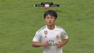 18 Year Old Takefusa Kubo Debut Games For Real Madrid! | Pre-Season Highlights