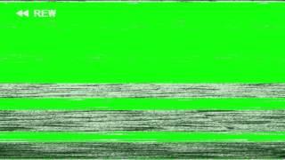 VHS Rewind Effect - 4K Green screen FREE high quality effects