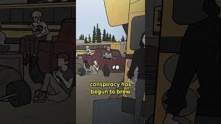 SCHOOL BUS GRAVEYARD EXPLAINED IN 20 SECONDS | WEBTOON