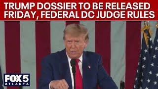 Judge to release Trump dossier Friday | FOX 5 News