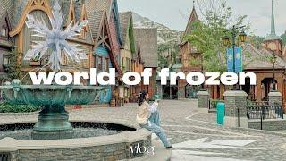 a weekend at world of frozen ️ hong kong disneyland