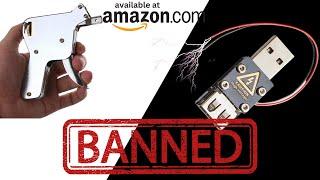 7 BANNED GADGETS You Can Still Buy on Amazon