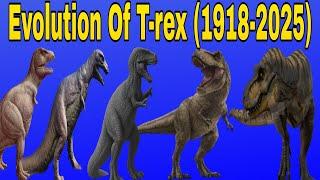 The Evolution of T-Rex in Movies (1918–2025) | From Stop Motion to CGI