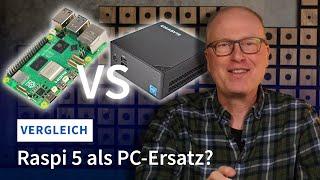 Raspi vs Barebone: Raspi 5 als PC-Ersatz