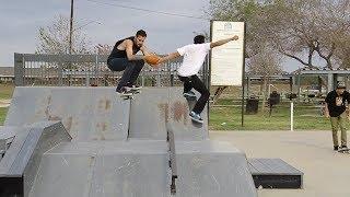 SKATEBOARDING and FOOTBALL