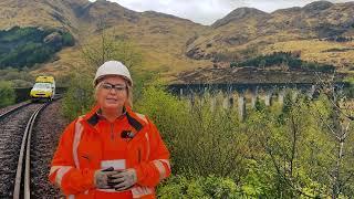 Network Rail begins repairing the world-famous Glenfinnan viaduct