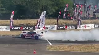 Steve Leiber - Nissan Silvia S15 LS3 supercharged drifting at Drift Kings 2023 Round 3 France 