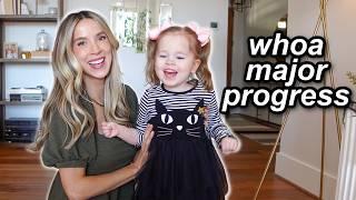 MAKING HUGE PROGRESS!! we're so proud  VLOG