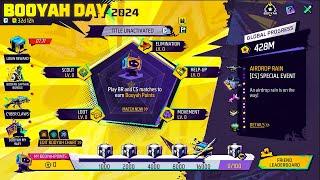 Booyah Day Event interface 2024 | Booyah Day Event Free Fire | Booyah Day Event Confirm Date